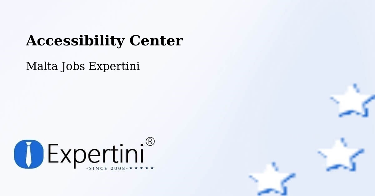 Accessibility Statement – Valletta - Malta Jobs Expertini